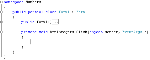 متغیرهای عددی در سی شارپ